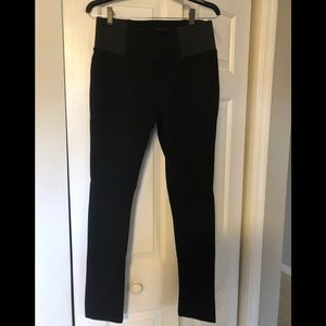 Black stretch leggings never been worn
